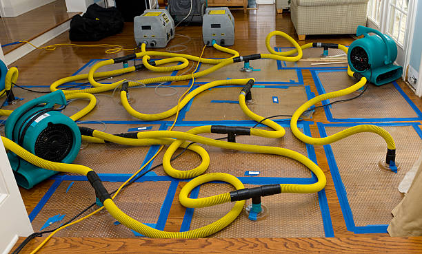 Professional Crawl Space Water Removal technician working in Surprise, NY